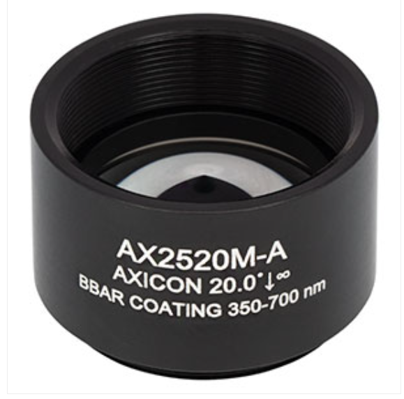 THORLABS 索雷博 &nbsp;&nbsp;&nbsp;&nbsp;AX2520M-A 锥透镜