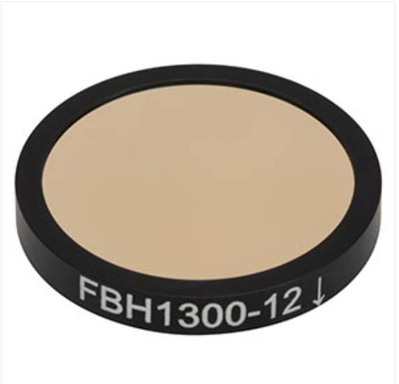THORLABS 索雷博 &nbsp;&nbsp;&nbsp;FBH1300-12 硬膜带通滤光片