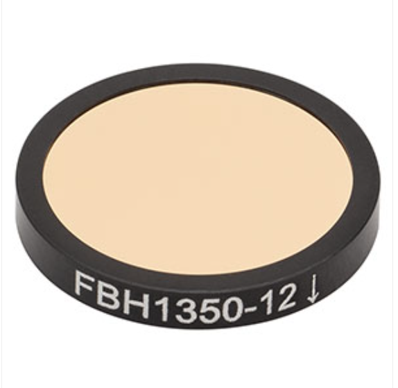 THORLABS 索雷博 &nbsp;&nbsp;&nbsp;FBH1350-12 硬膜带通滤光片