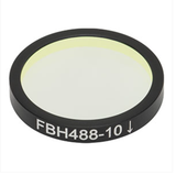 THORLABS 索雷博 &nbsp;&nbsp;&nbsp;FBH488-10 硬膜带通滤光片