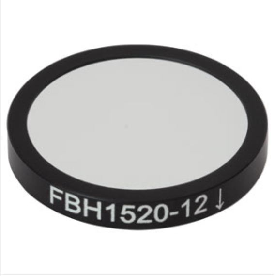THORLABS 索雷博 &nbsp;&nbsp;FBH1520-12 硬膜带通滤光片