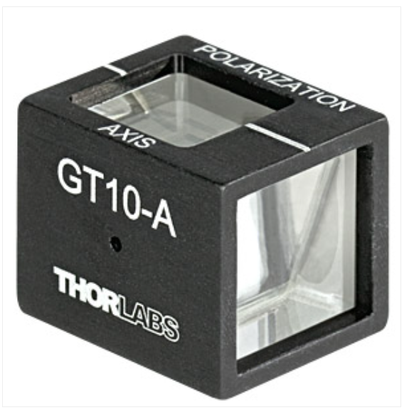THORLABS 索雷博 &nbsp;&nbsp;GT10-A - 格兰-泰勒偏振器