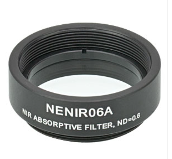 THORLABS 索雷博   NENIR06A Ø25 mm NIR吸收型中性密度滤光片