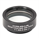 THORLABS 索雷博 &nbsp;&nbsp;&nbsp;AC254-400-A-ML 消色差双胶合透镜