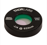 THORLABS 索雷博    WPQ05M-633 - Ø1/2英寸零级四分之一波片