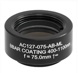 THORLABS 索雷博 &nbsp;&nbsp;&nbsp;AC127-075-AB-ML 消色差双胶合透镜