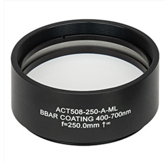 THORLABS 索雷博 &nbsp;&nbsp;&nbsp;ACT508-250-A-ML 消色差双胶合透镜