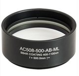 THORLABS 索雷博 &nbsp;&nbsp;&nbsp;AC508-500-AB-ML 消色差双胶合透镜