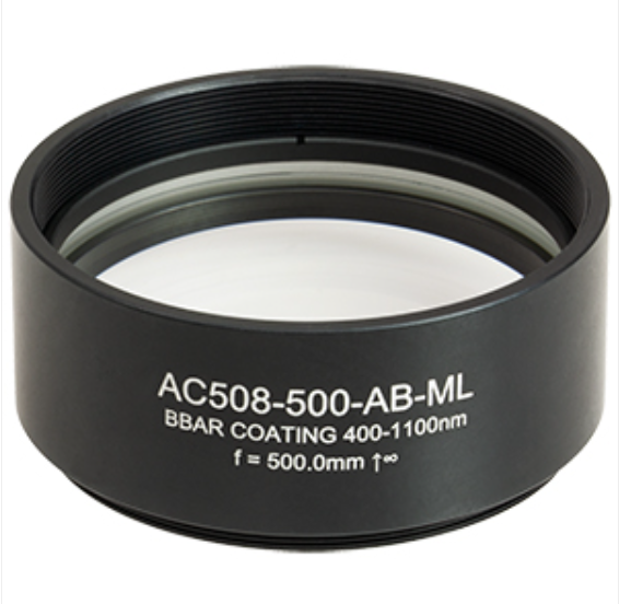THORLABS 索雷博 &nbsp;&nbsp;&nbsp;AC508-500-AB-ML 消色差双胶合透镜