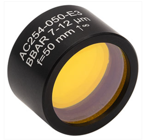 THORLABS 索雷博    AC254-050-E3 空气隙消色差双合透镜