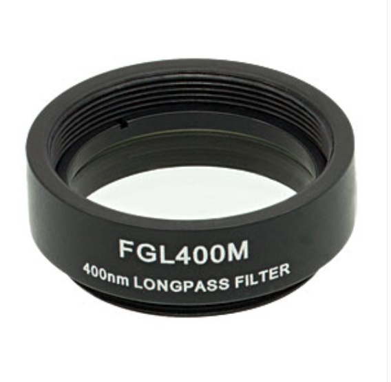 THORLABS 索雷博 &nbsp;&nbsp;FGL400M 长波通彩色玻璃滤光片