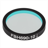 THORLABS 索雷博 &nbsp;&nbsp;&nbsp;&nbsp;FBH690-10 硬膜带通滤光片