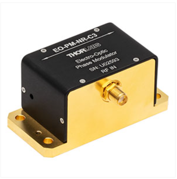 THORLABS 索雷博 &nbsp;&nbsp;&nbsp;EO-PM-NR-C3 - 电光相位调制器