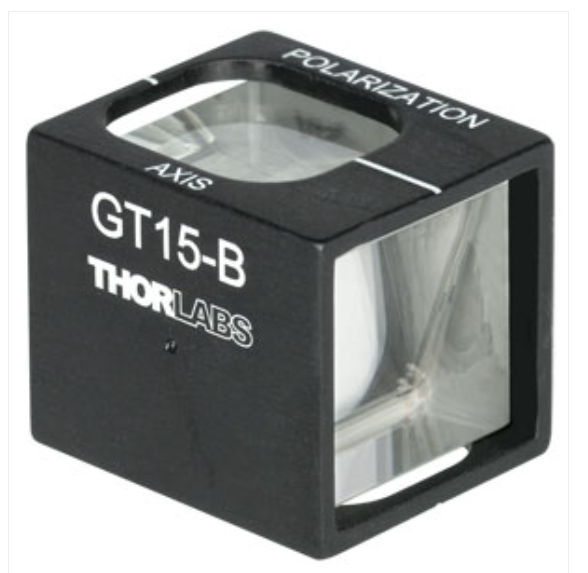 THORLABS 索雷博 &nbsp;&nbsp;&nbsp;GT15-B - 格兰-泰勒偏振器